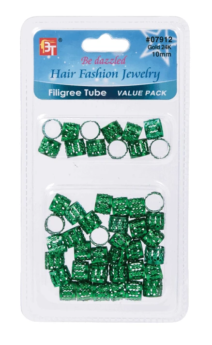 Beauty Town - Be Dazzled Filigree Tube Value Pack 10x8mm 6 Beauty Town - Be Dazzled Filigree Tube Value Pack 10x8mm - Image 6