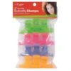 MAGIC COLLECTION - Butterfly Clamps ASSORTED 2" -Zoe Beauty Supply Shop BU2AST