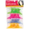 MAGIC COLLECTION - 3" Assorted Butterfly Clamps -Zoe Beauty Supply Shop BU3AST