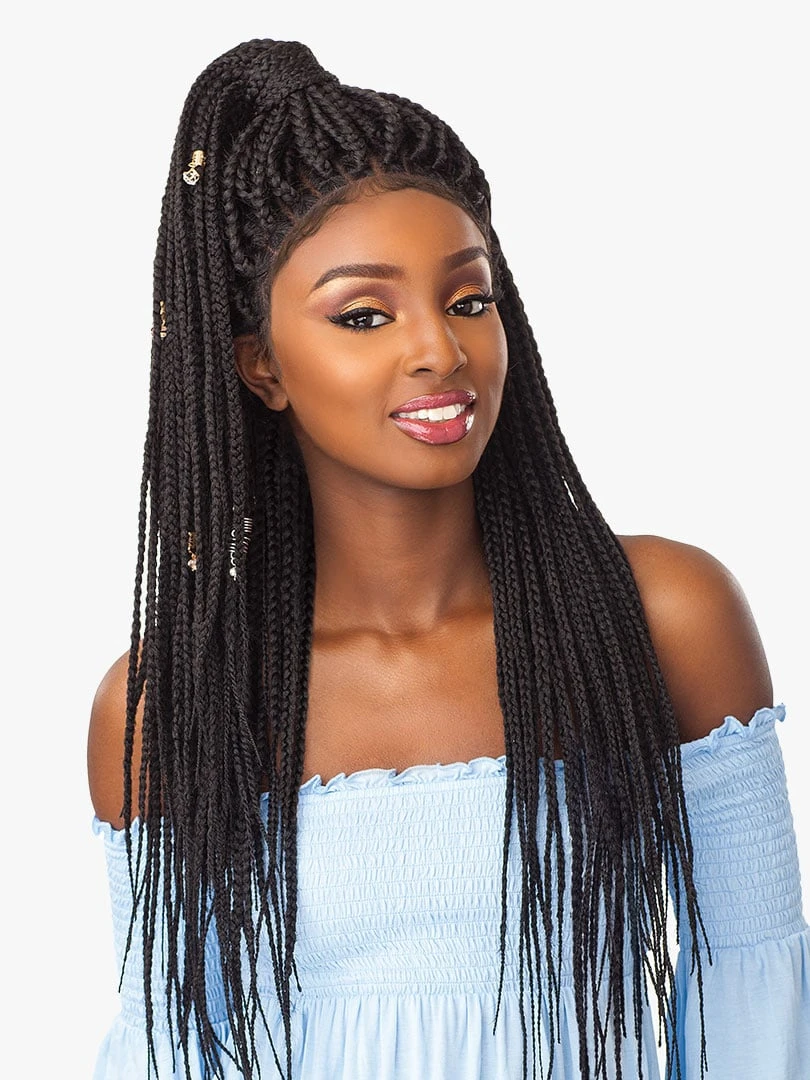 SENSATIONNEL - CLOUD 9 4X4 LACE PARTING "BOX BRAID LARGE" 2 SENSATIONNEL - CLOUD 9 4X4 LACE PARTING "BOX BRAID LARGE" - Image 2