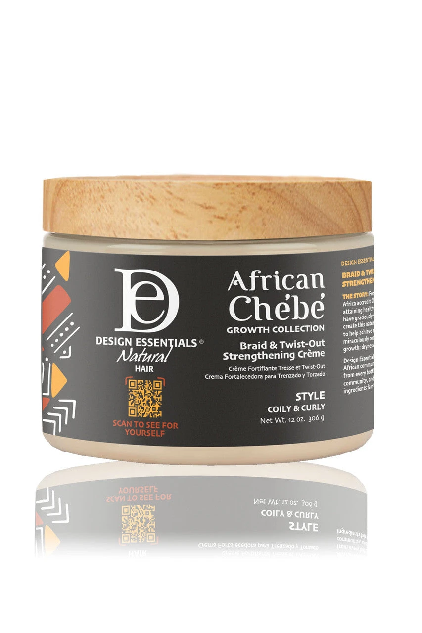 DESIGN ESSENTIALS - Braid & Twist-Out Strengthening Crème 1 DESIGN ESSENTIALS - Braid & Twist-Out Strengthening Crème