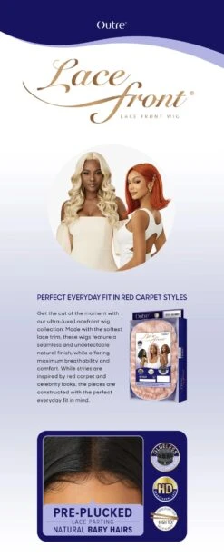 OUTRE - LACE FRONT WIG - MAXIE - HT -Zoe Beauty Supply Shop Brand Description Lacefront WEB FINAL 1