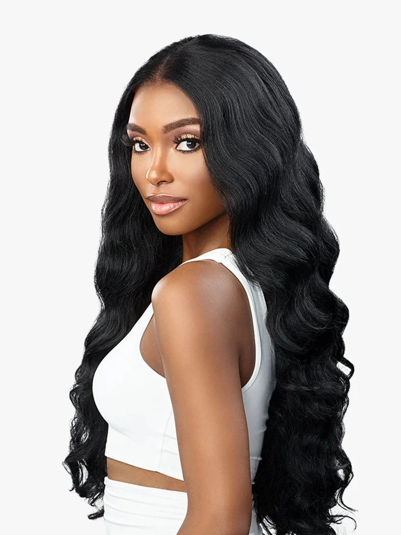 SENSATIONNEL - BUTTA LACE WIG - CURLY BODY 26" (HH MIXED) 1 SENSATIONNEL - BUTTA LACE WIG - CURLY BODY 26" (HH MIXED)