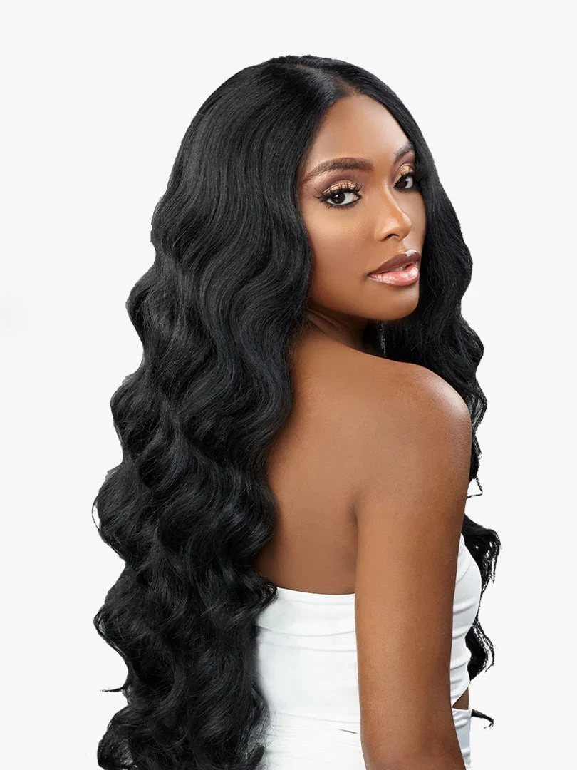 SENSATIONNEL - BUTTA LACE WIG - CURLY BODY 26" (HH MIXED) 2 SENSATIONNEL - BUTTA LACE WIG - CURLY BODY 26" (HH MIXED) - Image 2