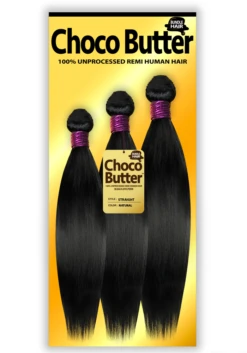 CHOCO BUTTER - 13A 100% UNPROCESSED REMI HUMAN HAIR STRAIGHT