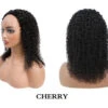 BELLATIQUE - 15A Quality Half Wig CHERRY (HUMAN HAIR)
