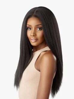 SENSATIONNEL - KINKY EDGE 13X6 LACE WIG - KINKY STRAIGHT 24 (CK&CO) -Zoe Beauty Supply Shop CKCO KE 13X6 KinkyStraight24 03