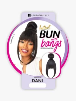 SENSATIONNEL - IB DANI (INSTANT BUN WITH BANG) -Zoe Beauty Supply Shop DANI TAG 1