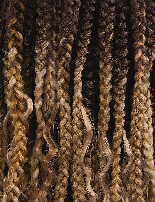 OUTRE - 13X4 LFW - FRENCH CURL BOX BRAIDS 32" 10 OUTRE - 13X4 LFW - FRENCH CURL BOX BRAIDS 32" - Image 10