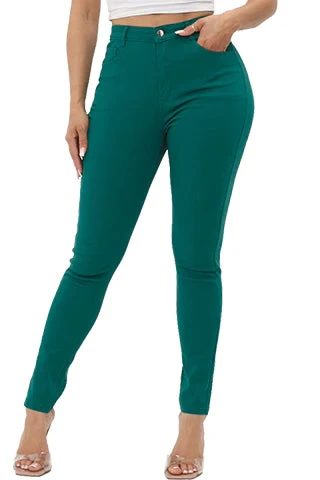 DODO - COLORFUL SUPER STRETCH BASIC SKINNY PANTS 1 DODO - COLORFUL SUPER STRETCH BASIC SKINNY PANTS