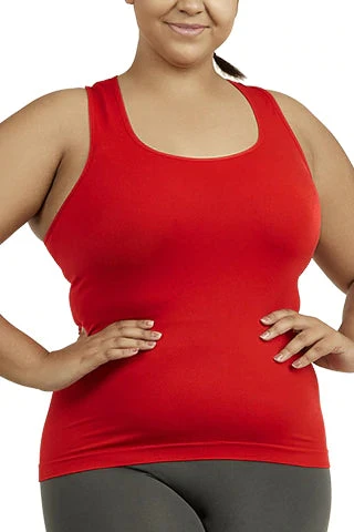 DODO - SEAMLESS RACER BACK TANK TOP 2 DODO - SEAMLESS RACER BACK TANK TOP - Image 2