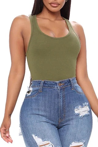 DODO - SEAMLESS RACER BACK TANK TOP 1 DODO - SEAMLESS RACER BACK TANK TOP