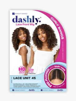 SENSATIONNEL - DASHLY LACE WIG - UNIT 45 -Zoe Beauty Supply Shop Dashly LaceWIg Unit45 HT