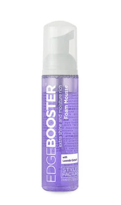 STYLE FACTOR - EDGE BOOSTER Extra Shine And Moisture Rich Foam Mousse With Lavender Extract