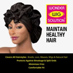 EBIN - WONDER WIG SOLUTION TIE UP BONNET REGULAR -Zoe Beauty Supply Shop EBN24 WWS WWTB01 PDP Bonnet 240101 6 EBN 1400x1400 min