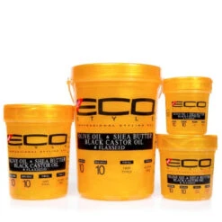 ECO STYLE - Styling Olive Oil & Shea Butter W/ Castor Oil Gold -Zoe Beauty Supply Shop ECO ALL 77092.1552925715