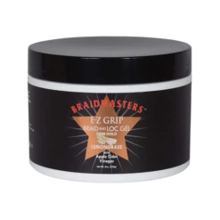 BRAID MASTERS - EZ GRIP BRAID And LOC GEL Lemongrass With Apple Cider Vinegar FIRM HOLD