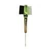 STYLE FACTOR - Edge Booster Hair Brush + Comb GREEN/GOLD -Zoe Beauty Supply Shop EdgeBooster hairbrushComb PlusS green gold