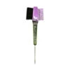 STYLE FACTOR - Edge Booster Hair Brush + Comb PURPLE/GREEN -Zoe Beauty Supply Shop EdgeBooster hairbrushComb PlusS purple green