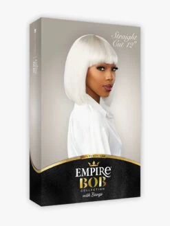 SENSATIONNEL - HUMAN EMPIRE WIG "STRAIGHT CUT 12" BOB COLLECTION -Zoe Beauty Supply Shop Empire BOB StraightCut12 PKG