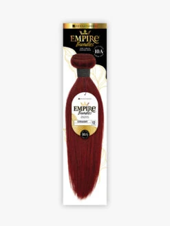 SENSATIONNEL - EMPIRE BUNDLES STRAIGHT COLOR: DARK RED