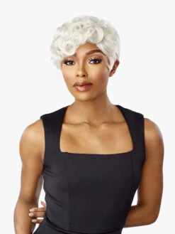 SENSATIONNEL - HH EMPIRE WIG "FLORA" SALT & PEPPER (HUMAN)