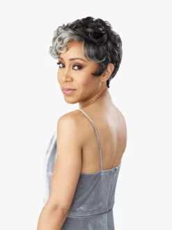 SENSATIONNEL - HH EMPIRE WIG "FLORA" SALT & PEPPER (HUMAN) 22 SENSATIONNEL - HH EMPIRE WIG "FLORA" SALT & PEPPER (HUMAN) -Zoe Beauty Supply Shop Empire WIG SnP Flora 02