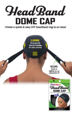 FREETRESS - Head Band Dome Cap -Zoe Beauty Supply Shop FBHDC 01