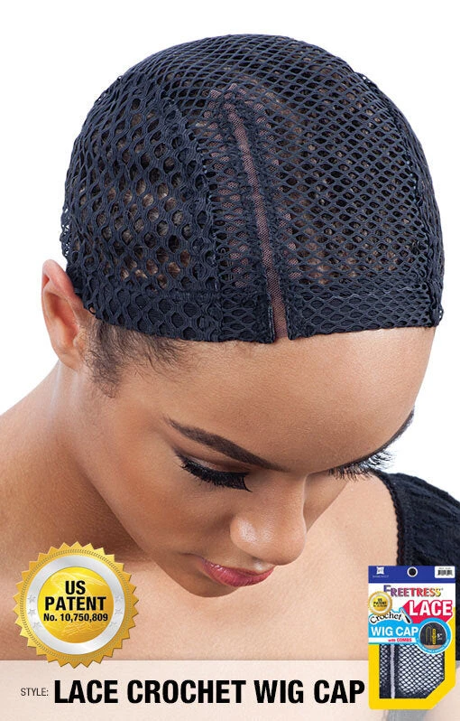 FREETRESS - Lace Crochet Wig Cap With Combs 1 FREETRESS - Lace Crochet Wig Cap With Combs