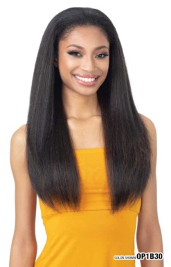 FREETRESS - EQUAL Drawstring Full Cap NATURAL PRESSED YAKY Wig