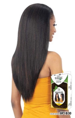 FREETRESS - EQUAL Drawstring Full Cap NATURAL PRESSED YAKY Wig -Zoe Beauty Supply Shop FDNPY 02