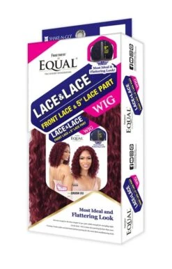 FREETRESS - Equal CRUSH (S) 5" EAR TO EAR FRONT LACE WIG -Zoe Beauty Supply Shop FREETRESSEQUALCRUSH S 5INCHEARTOEARFRONTLACE