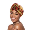 MAGIC COLLECTION - Fashion Turban Leopard & Gold Chain Pattern Donut Turban