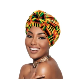 MAGIC COLLECTION - Fashion Turban African Pattern Donut