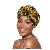 MAGIC COLLECTION - Fashion Turban Animal Pattern Donut Turban 16 MAGIC COLLECTION - Fashion Turban Animal Pattern Donut Turban -Zoe Beauty Supply Shop FTUD 004 1