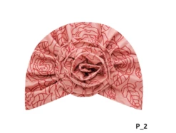 MAGIC COLLECTION - Fashion Turban Floral Glitter Flower Turban -Zoe Beauty Supply Shop FTUF 004 5