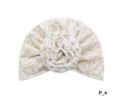 MAGIC COLLECTION - Fashion Turban Floral Glitter Flower Turban -Zoe Beauty Supply Shop FTUF 004 6