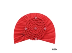 MAGIC COLLECTION - Fashion Turban Rope Twist/Rhinestone Ornaments In Soft Cotton Touch Turban -Zoe Beauty Supply Shop FTUR 010 2