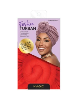 MAGIC COLLECTION - Fashion Turban Pre-Tied Soft Cotton Touch Turban -Zoe Beauty Supply Shop FTUR 012