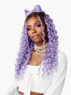 SENSATIONNEL - FESTI-GAL BY SHEAR MUSE WIG "RIBBON GAL"