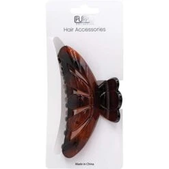 PURPLE COLLECTION - Jaw Clip Medium 3.5" BROWN #HCL35-4BRO
