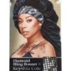 KISS - RED DIAMOND BLING BONNET BRAID BLACK ZEBRA