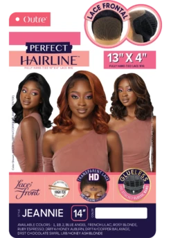 OUTRE - LACE FRONT WIG - PERFECT HAIR LINE 13X4 - JEANNIE -HT -Zoe Beauty Supply Shop HT Perfect Hairline 13x4 Jeannie