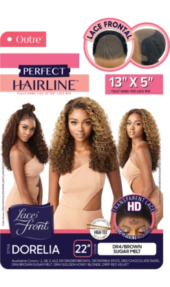 OUTRE - LACE FRONT WIG - PERFECT HAIR LINE 13X5 - DORELIA -Zoe Beauty Supply Shop HT Perfect Hairline 13x5 Dorelia