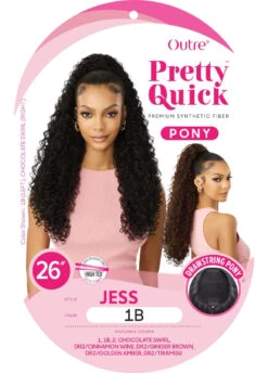 OUTRE - PRETTY QUICK - DRAWSTRING PONY - JESS - HT -Zoe Beauty Supply Shop HT Pretty Quick Pony Jess