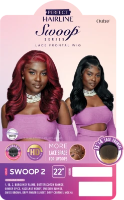 OUTRE - LACE FRONT WIG-PERFECT HAIR LINE13X4-SWOOP SERIES - SWOOP 2 - HT -Zoe Beauty Supply Shop HT QLPH Swoop Series Swoop2