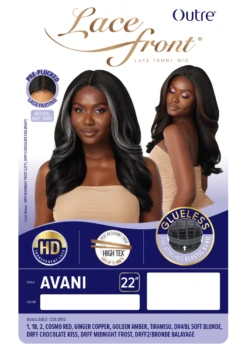 OUTRE - LACE FRONT WIG - AVANI - HT 22 OUTRE - LACE FRONT WIG - AVANI - HT -Zoe Beauty Supply Shop HT QL Avani