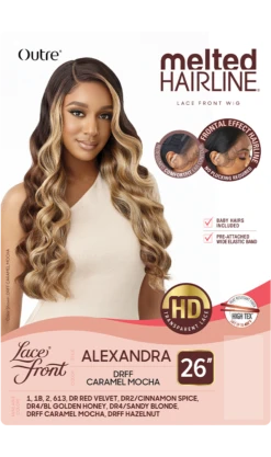 OUTRE - LACE FRONT MELTED HAIRLINE ALEXANDRA WIG -Zoe Beauty Supply Shop HT QL Melted Hairline Alexandra