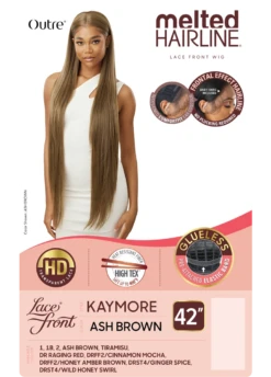 OUTRE - LACE FRONT WIG - MELTED HAIRLINE - KAYMORE - HT -Zoe Beauty Supply Shop HT QL Melted Hairline Kaymore
