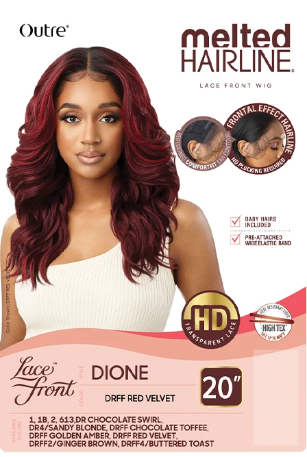 OUTRE - LACE FRONT WIG - MELTED HAIRLINE - DIONE - HT 6 OUTRE - LACE FRONT WIG - MELTED HAIRLINE - DIONE - HT - Image 6